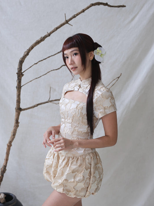 Celesse Set in Champagne Bloom