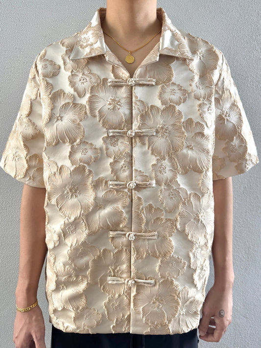 Zyra Shirt in Champagne Bloom