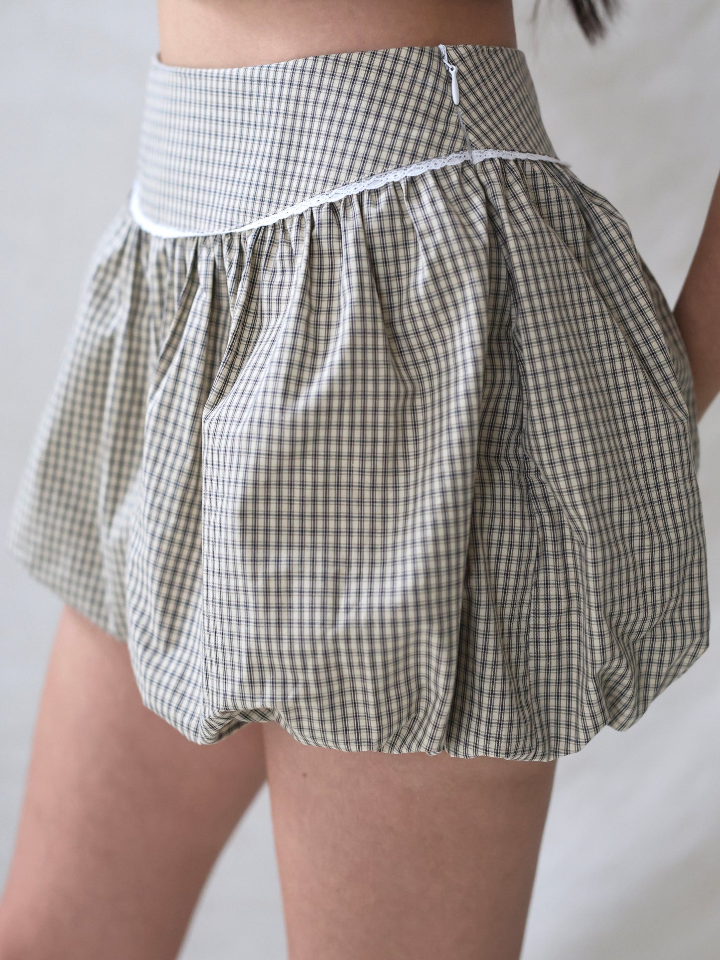 Celesse Shorts in Gleam Check